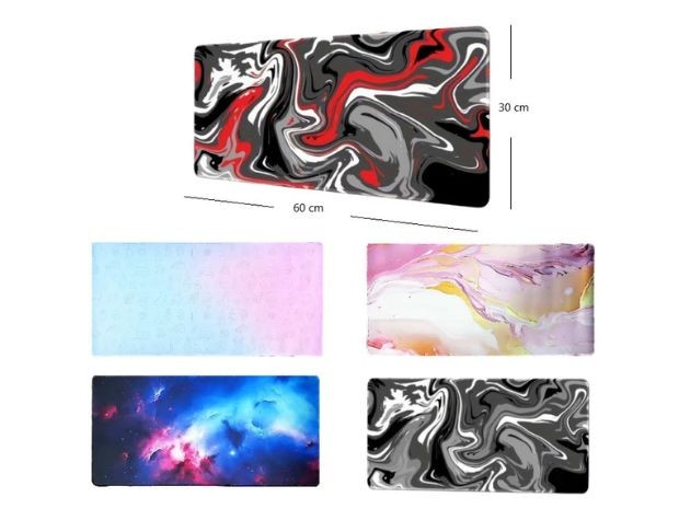 &u+ MOUSE PAD GRANDE ANTIDESLIZANTE 60 X 30 CM PAD-61028